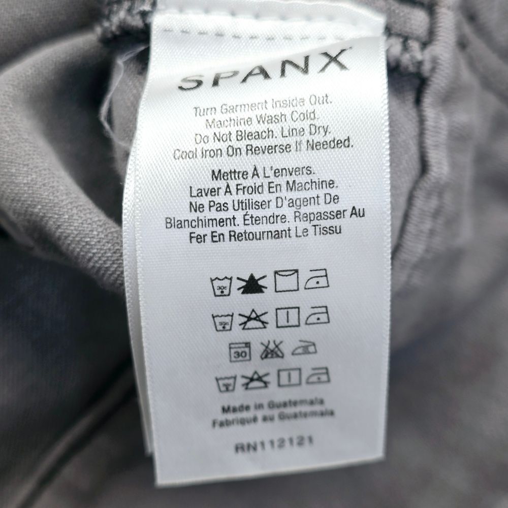Spanx Gray Pull-On Legging Pants Women's Large Stretch Comfort Casual‎ Shapewear - Picture 4 of 16